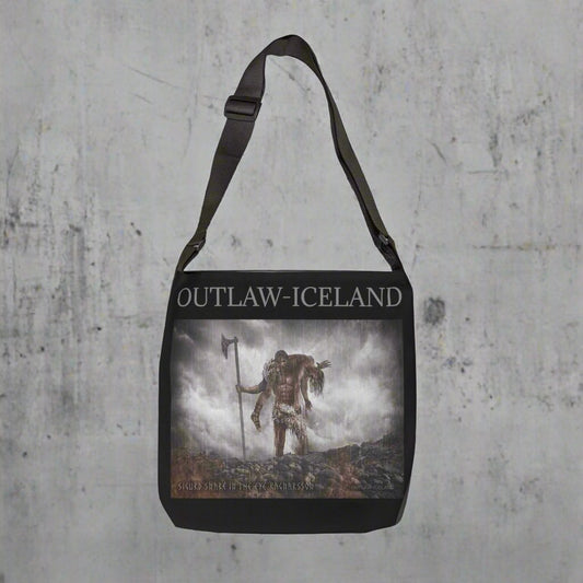 Sigurd Snake in The Eye Ragnarsson - Adjustable Tote Bag (AOP)