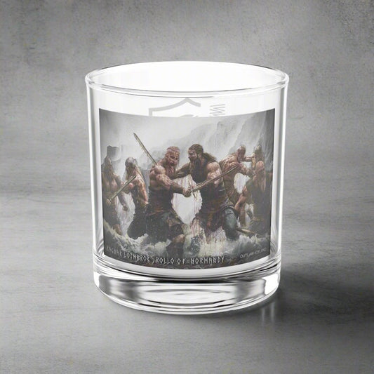 Ragnar Lothbrok & Rollo of Normandy - Whiskey Glass, 10oz/300ml
