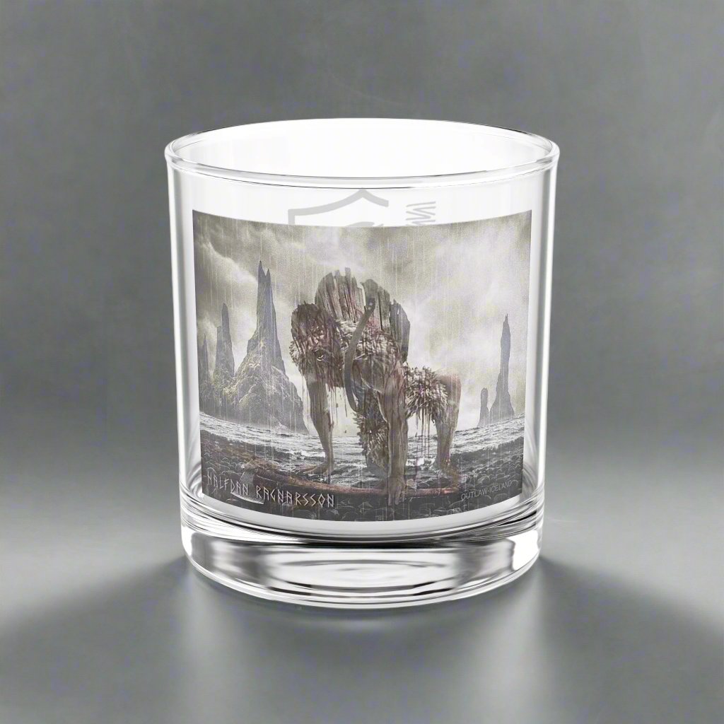 Halfdan Ragnarsson - Whiskey Glass, 10oz/300ml