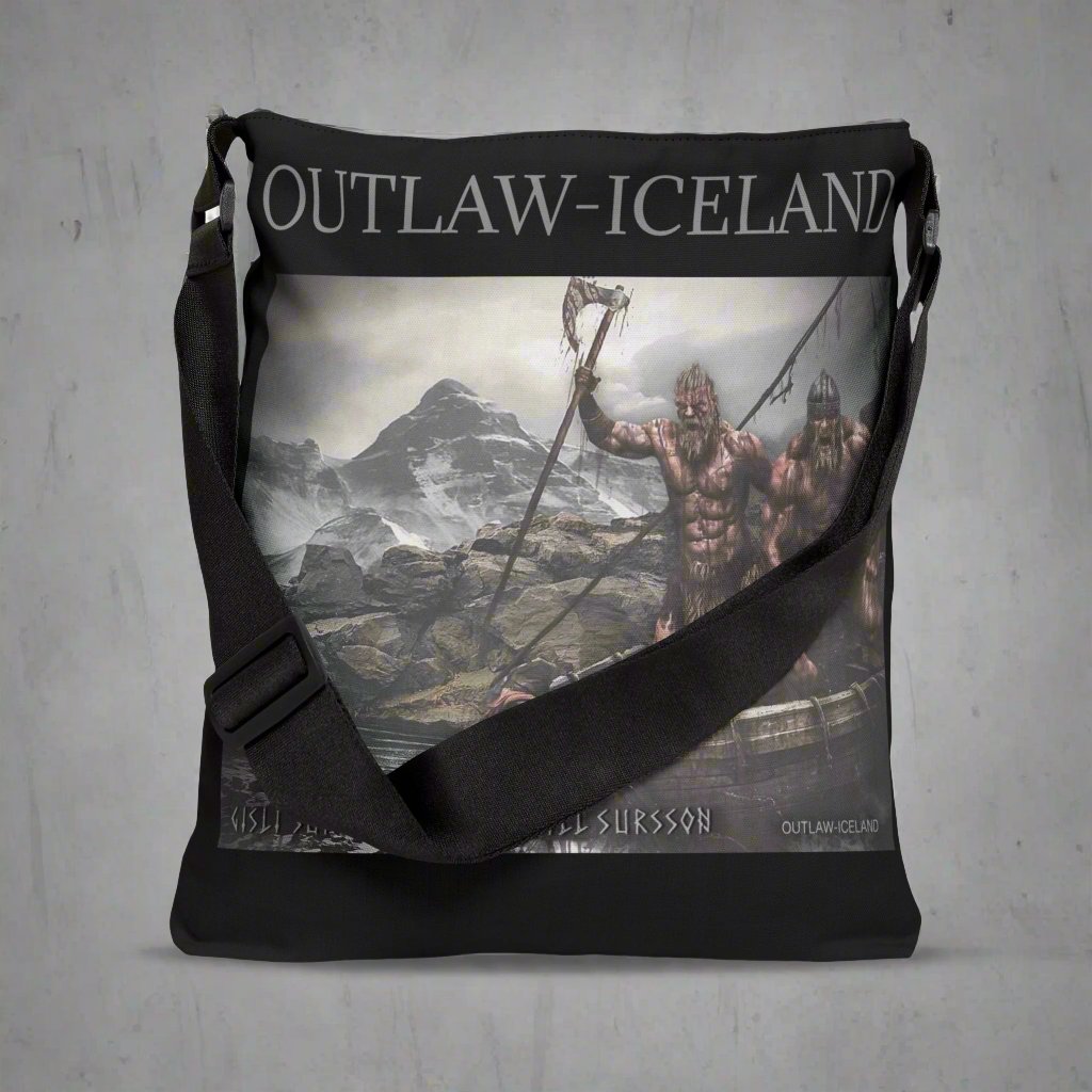 Gisli Sursson & Thorketill Sursson - Adjustable Tote Bag (AOP)