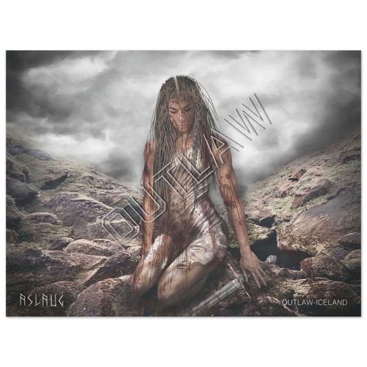 Aslaug - Aluminum Print
