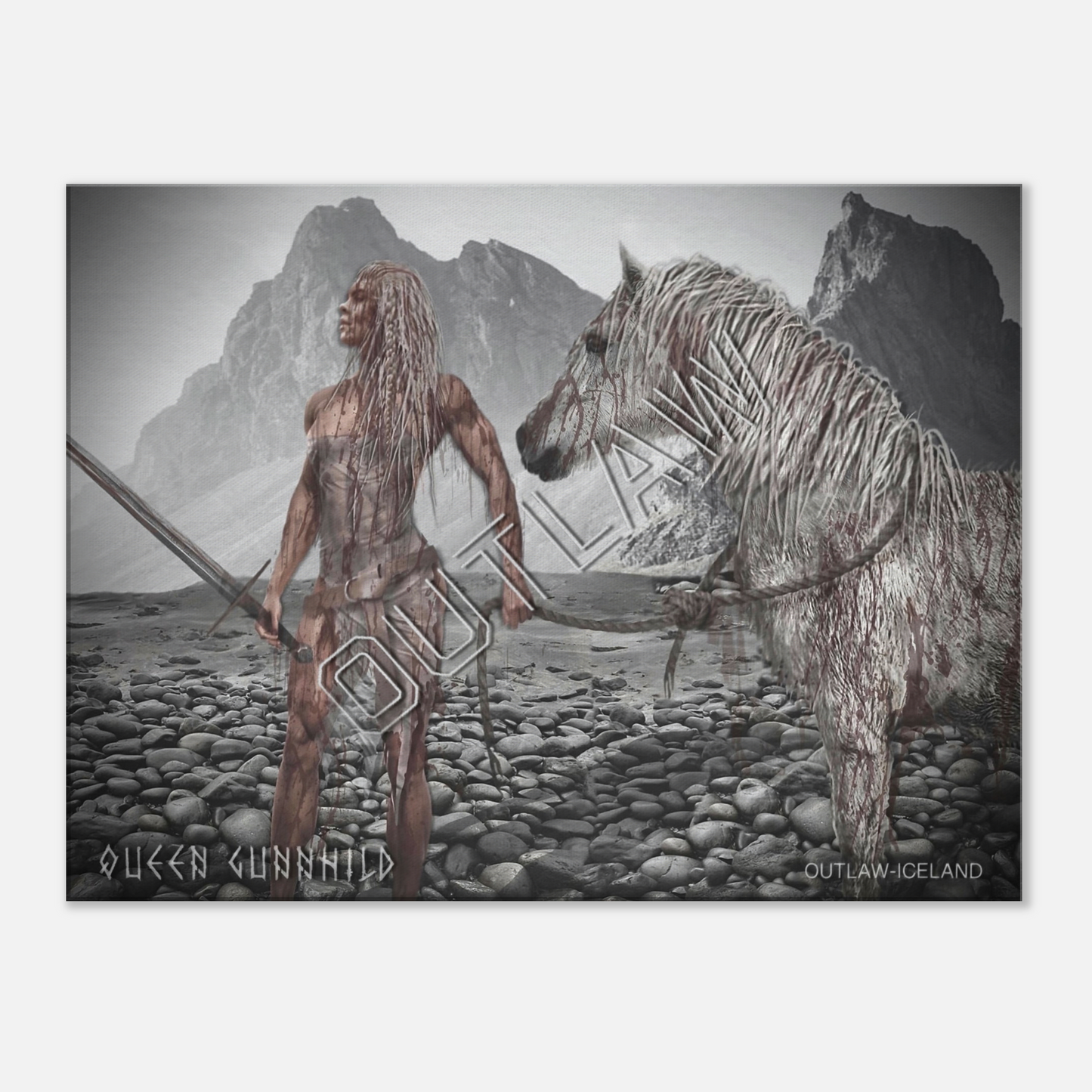 Queen Gunnhild - Canvas