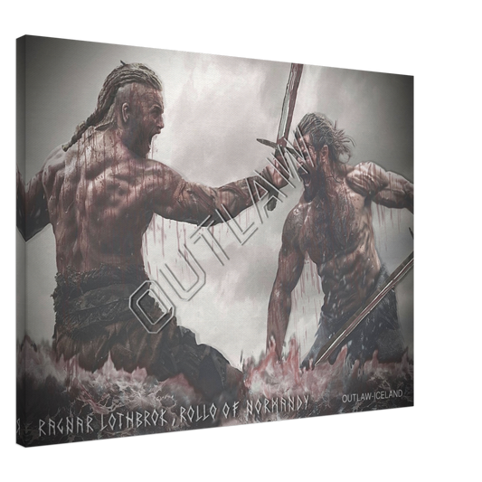 Ragnar Lothbrok & Rollo of Normandy - Canvas